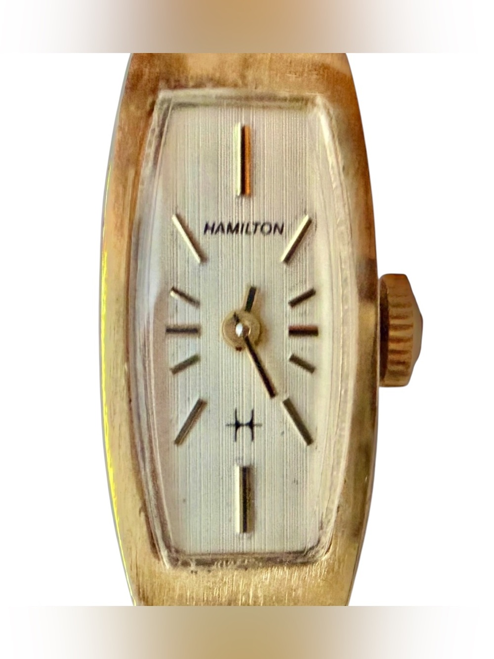 Vintage 1970s Ladies Hamilton 10K RGP Cocktail Watch 915477 - Picture 6 of 11